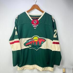Vintage Minnesota Wild Hockey Jersey USA Size 52 Staal